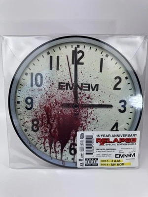 Eminem BLOOD SPLATTER "3am My Mom" Relapse Vinyl LP LIMITED EDITION Picture Disc - Image 1 of 2