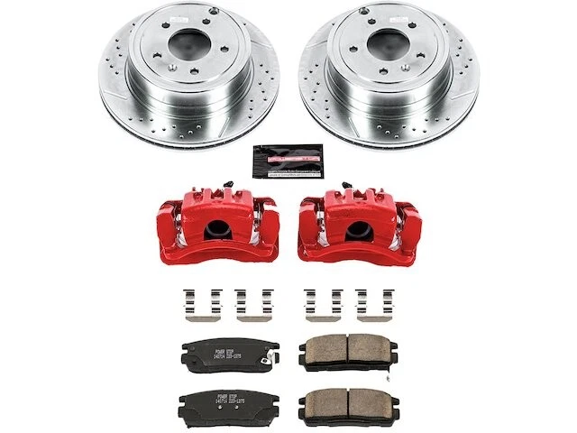 Kit de pastillas de freno trasero y rotor para Chevy Captiva Sport 2012-2015 2013 2014 BD977MF Foto 1 de 1