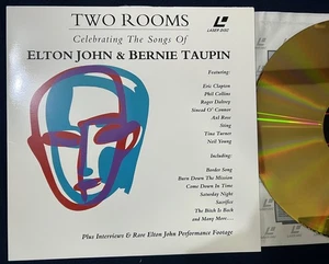 Elton John - Two Rooms - 12" UK PAL Laserdisc (1991) Some Edge Rot - Bild 1 von 6