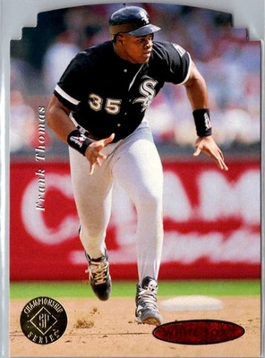 1995 SP Championship #140 Frank Thomas Die Cuts - Image 1 of 2