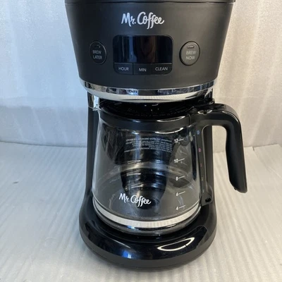 Mr. Coffee BVMC-RF100-CP Easy Measure 12 Cup Programmable Coffee Maker, Black - Image 1 of 4