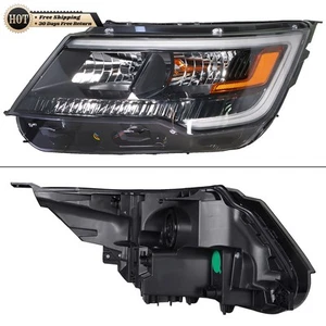 Silscvtt Driver Left Headlight For Ford Explorer Sport 2016-2018 Halogen Clear - Picture 1 of 18