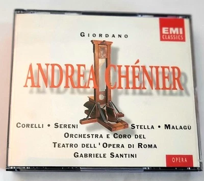 Giordano: Andrea Chenier- Corelli/Stella/Sereni/De Palma -2CD Set W/Booklet 7010 - Image 1 of 3