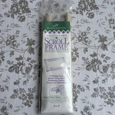 Homecrafters Needlework Scroll Frame 4"x8" - Image 1 of 4