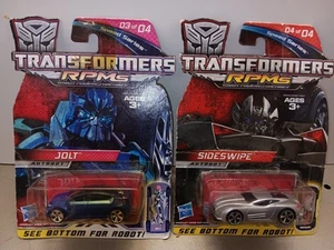 Hasbro Transformers RPMs Speed Series Jolt & Sideswipe. Brand New! - Picture 1 of 10