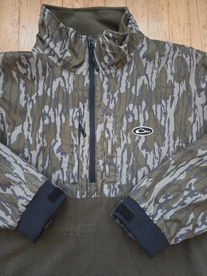 Drake Waterfowl MST Half Zip Refuge HyperShield Eqwader Jacket Size 3XL XXXL - Image 1 of 4