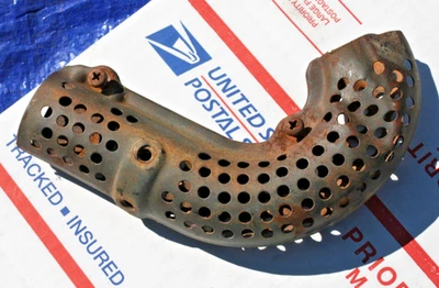 Honda CT110 1981 OEM cabezal silenciador protector (ver más abajo) Foto 1 de 2