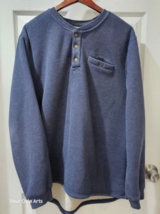 Herren Lee Faux Sherpa gefüttert schwer Thermo Waffel Strick Henley Größe XL ansehen - Bild 1 von 7
