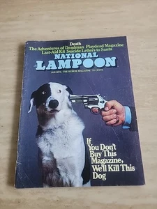 National Lampoon Magazine, January 1973, We'll Kill This Dog Death Issue Rough - Picture 1 of 8