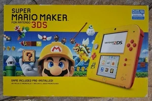 Nintendo 2DS Super Mario Maker para Nintendo 3DS (amarillo/rojo) solo en caja *VER DESCRIPCIÓN* - Imagen 1 de 11