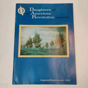Revista DAR Hijas de la Revolución Americana agosto/septiembre 1981 - Imagen 1 de 3