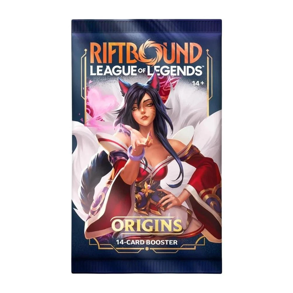 Riftbound League Of Legends Origins Factory Sealed Pack / Packet - Image 1 of 1