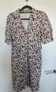 Boden Women's Floral Print Shirt Dress Size 10 - Picture 1 of 5