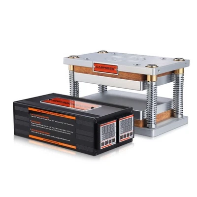 Dabpress5.5x7 DIY Caged Plates - Pair with A 20-30 Ton H-frame Hydraulic Press - Image 1 of 4