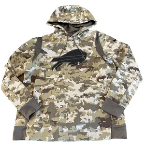 NWT Nike Buffalo Bills Salute To Service Therma Hoodie Size Women's Large - Picture 1 of 8