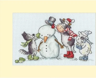 Bothy Threads Counted Cross Stitch Card Kit - Hat, Scarf. Gloves! - Image 1 of 3
