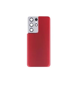 Samsung Galaxy S21 Ultra Backcover Gehäuse Rot mit Kameralinse Ersatz - Bild 1 von 3