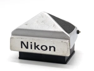 Video*[Exc+++++] Nikon DE-1 Eye Level Finder Silver for F2 SLR Camera From JAPAN - Picture 1 of 13