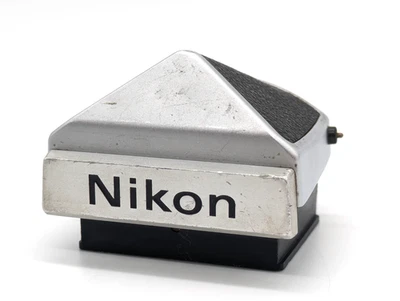 Video*[Exc+++++] Nikon DE-1 Eye Level Finder Silver for F2 SLR Camera From JAPAN - Image 1 of 4
