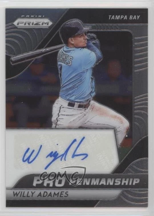 2020 Panini Prizm Pro Penmanship Willy Adames #PP-WA Auto - Image 1 of 2