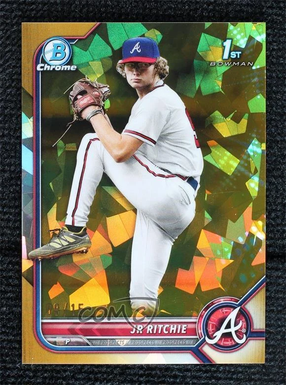 2022 Bowman Chrome Draft Sapphire Edition Gold 8/15 JR Ritchie #BDC-126
