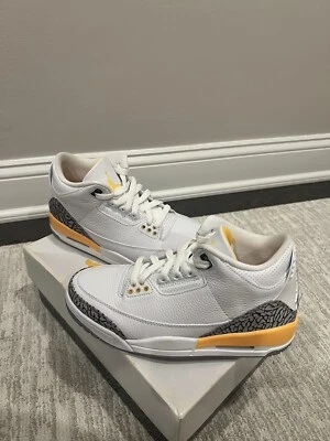 Talla 7.5 - Air Jordan 3 Retro Láser Naranja W Foto 1 de 4