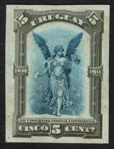 1911 Uruguay First Pan American Post Congress Proof. More Details Below(Ref U84) - Picture 1 of 1