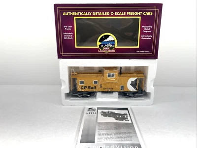MTH Premier 20-91060 CP Rail Extended Vision Caboose #434604 O Gauge New - Image 1 of 4