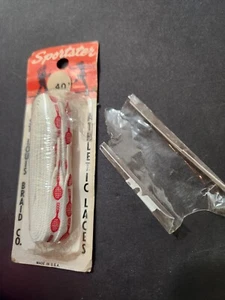 De colección Sportster St. Louis Braid Co. Zapatos Cordones Tenis Raquetas 40" LEER - Imagen 1 de 5