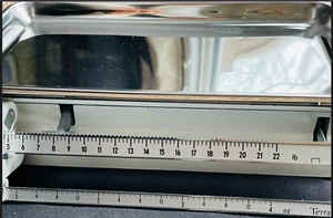 French Terraillon Chrome Balance Tray Kitchen Scale 22 LBS VINTAGE! - Picture 1 of 10