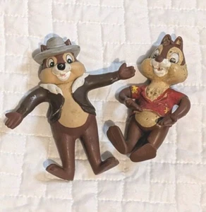 Vintage Disney Just Toys CHIP N DALE Figure Bendems 4" Rescue Ranger LOT - Picture 1 of 5