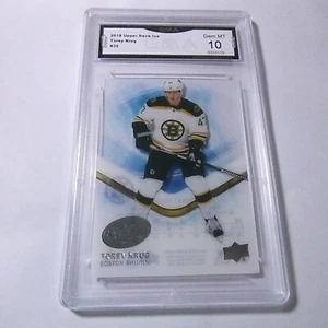 TOREY KRUG BRUINS 2016 UPPER DECK ICE # 35 GRADED 10 L@@@K - Picture 1 of 2