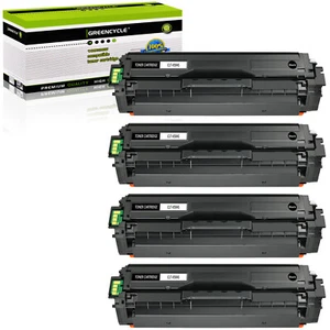 4 Packs for Samsung CLT-K504S 504S Toner CLP-415N CLP-470 CLP-470N CLP-475 - Picture 1 of 12