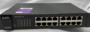 Zyxel 16-Port Gigabit Ethernet Unmanaged Switch - Fanless Design 16-port - Afbeelding 1 van 3