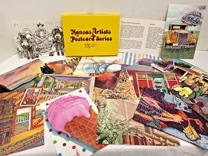 Postal de artistas de Kansas 1983 serie VI (ACAAK) 15 cartas nuevas sin usar - Imagen 1 de 8