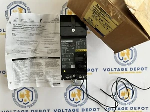SQUARE D FA26030BC1042 30A 600V 2P I-LINE CIRCUIT BREAKER w/ SHUNT TRIP - Picture 1 of 9