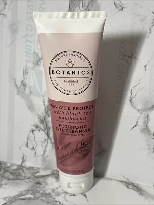 Botanics Revive & Protect/Limpiador en gel postbiótico/con té negro Foto 1 de 4