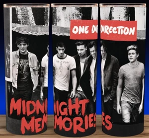 One Direction Midnight Memories Music Group Cup Mug Tumbler 20oz - Picture 1 of 3