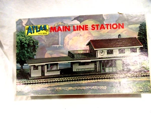 Atlas Main Line Station Original Box #762-398 HO Scale - Picture 1 of 8