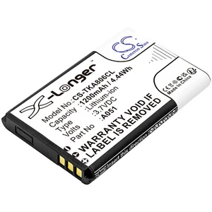 1200mAh 4.44Wh Battery for Toshiba IP4100,P/N:10000060,RTR001F02 - Picture 1 of 5