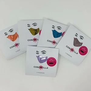 Cosabella V Face Mask Cloth/Lace - Choose Color - Picture 1 of 16