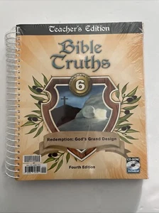 BJU Press Bible Truths 6 Teacher's Edition 4th ed. With CD SEALED BRAND NEW - Picture 1 of 7