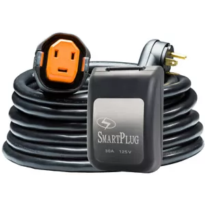 SmartPlug RV Kit 30 Amp 30' Dual Configuration Cordset - Black (SPX X Park Po... - Picture 1 of 3