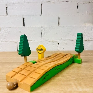 Danger with Trees Clickety Clack Thomas the Tank & Friends Wooden Railway Trains - Picture 1 of 12