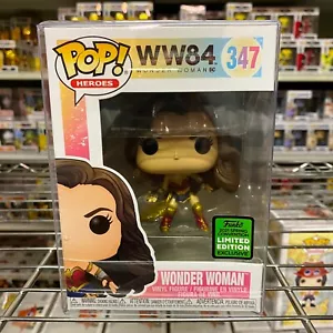"Funko Pop 2021 exclusivo de la ECCC: Wonder Woman #347 vinilo ""como nuevo"" de la Guerra Mundial 84 - Imagen 1 de 5