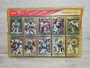 Philadelphia Eagles 1990 Action Packed Prima Squadra Nazionale Set 1990 Sigillato - Foto 1 di 5