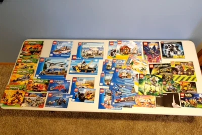 LEGO Manual Lot - Huge 50+ INSTRUCTIONS ONLY, NO BRICKS - City Ninjago Creator - Image 1 of 4