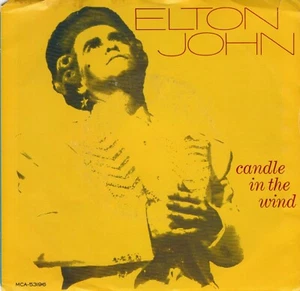 Elton John – Candle In The Wind 1987 MCA Rock VG+ - Picture 1 of 3