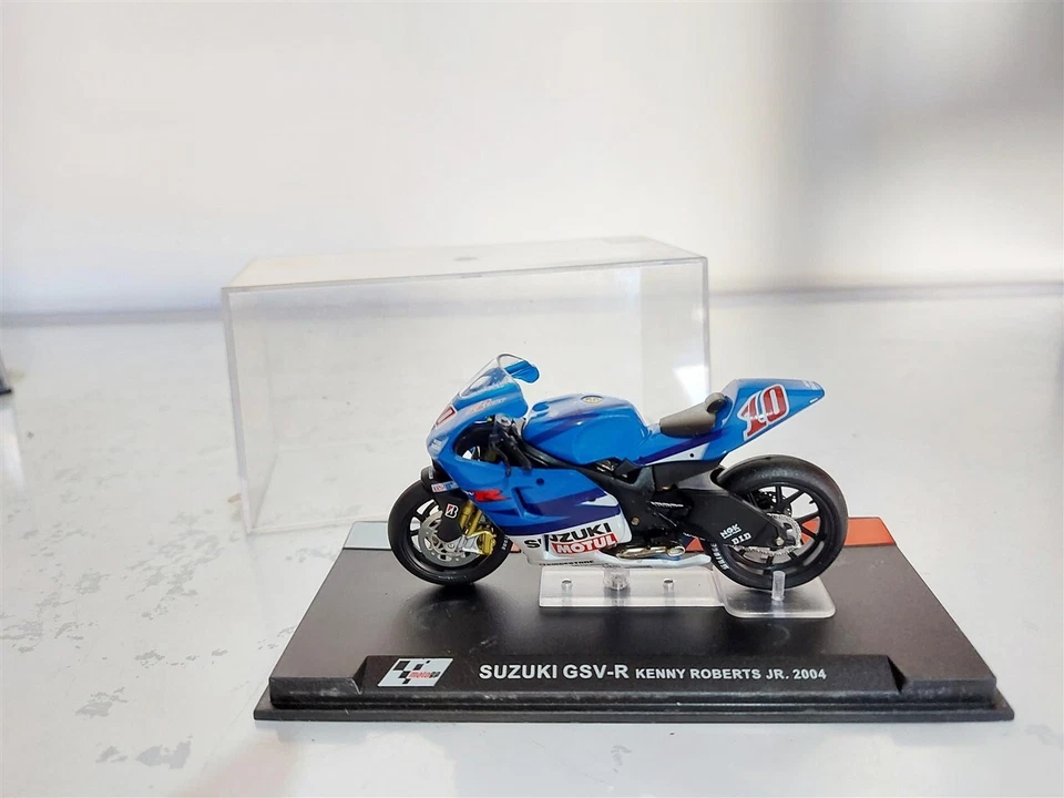 Suzuki GSV-R Moto GP 2004 #10 Kenny Roberts Jr. - Diecast 1/24 - Immagine 1 di 1