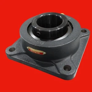 Sealmaster MSF-39 Mounted Cast Iron Four Bolt Flange Ball Bearing - 52100 Bearin - Picture 1 of 5